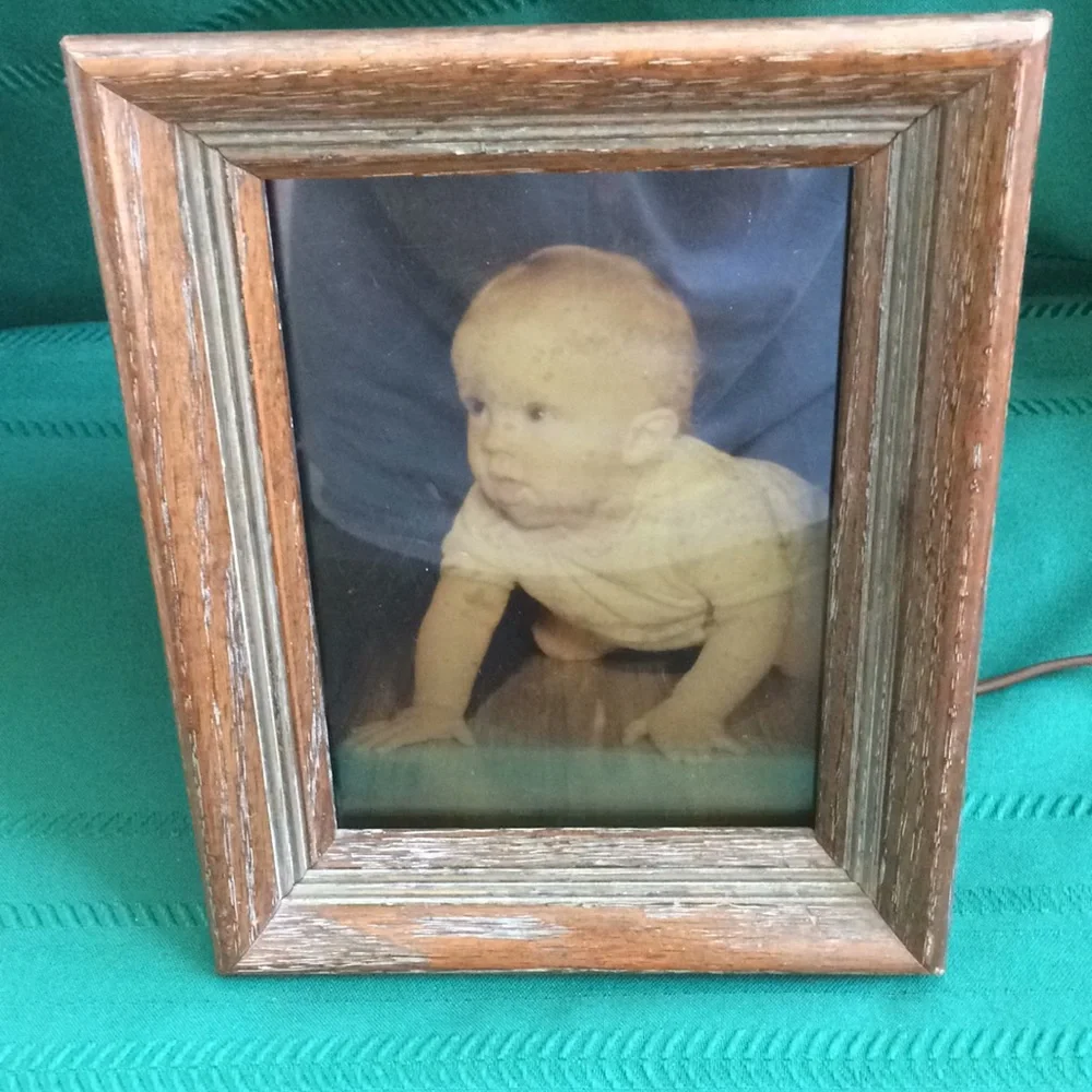 Vintage Moviette Inc Vuette Illuminator Electric Light Up Negative Picture Frame